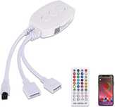 Kontroler Bluetooth, DC 12 V kontroler do taśmy LED RGB z pilotem IR