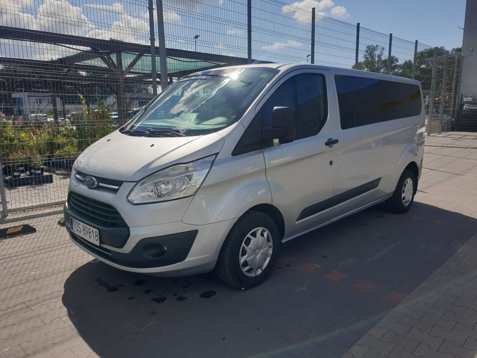 Ford Transit custom 2.0 130km 2017r 9 osobowy.Zamiana.