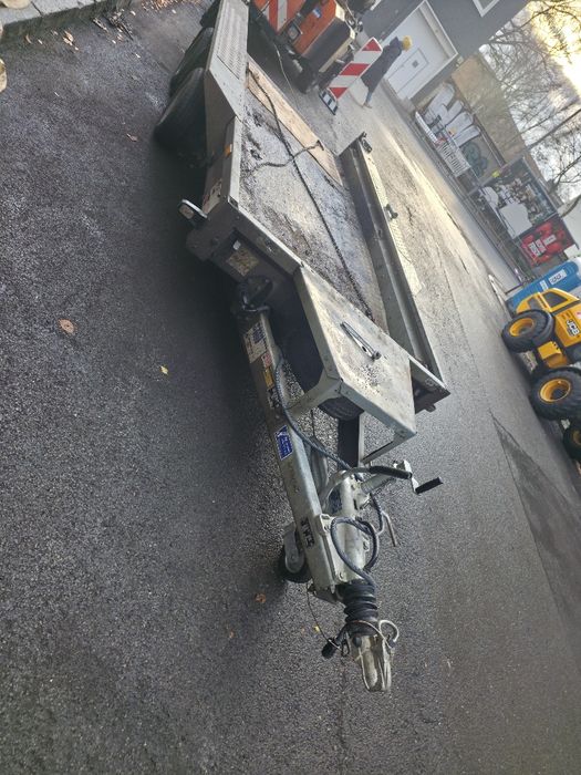 Przyczepa Ifor Williams do przewozu maszyn/ minikoparki