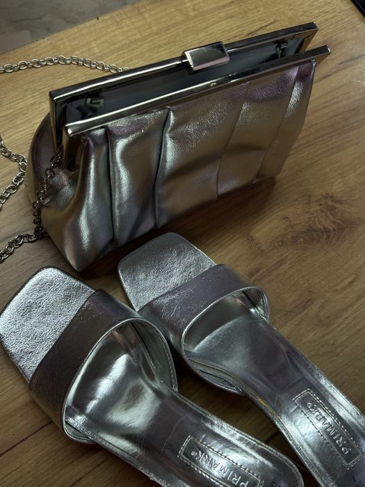 Комплект мюли и сумка