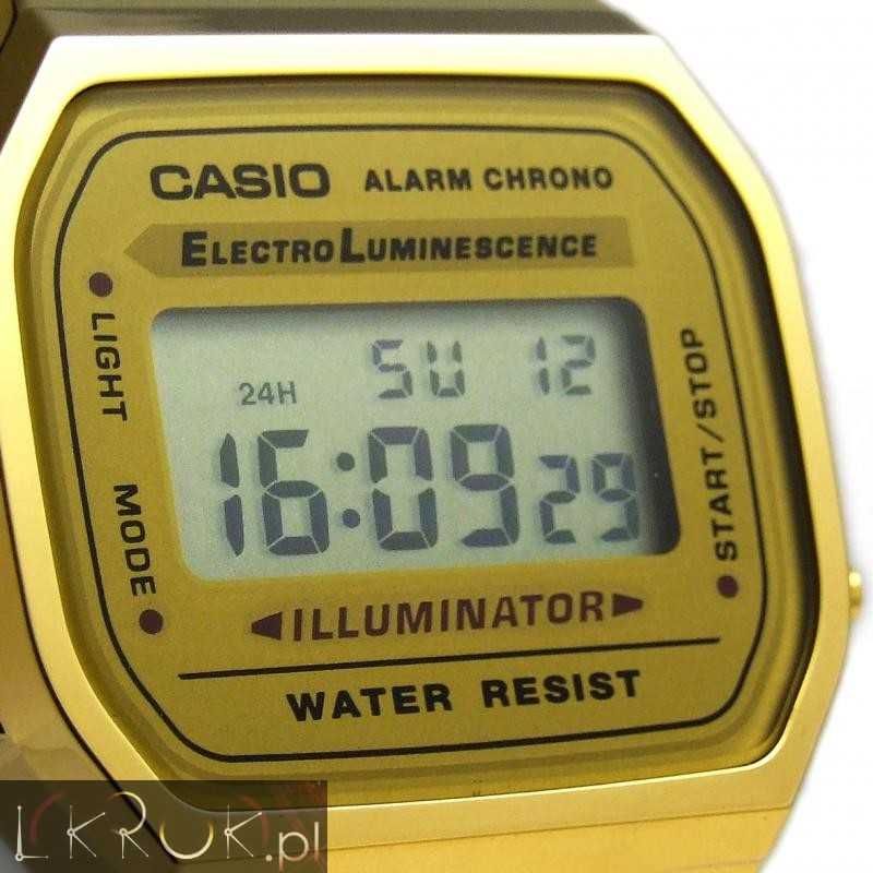 Retro CASIO - A168WG-9EF - 3 lata gwarancji - LKRUK.PL