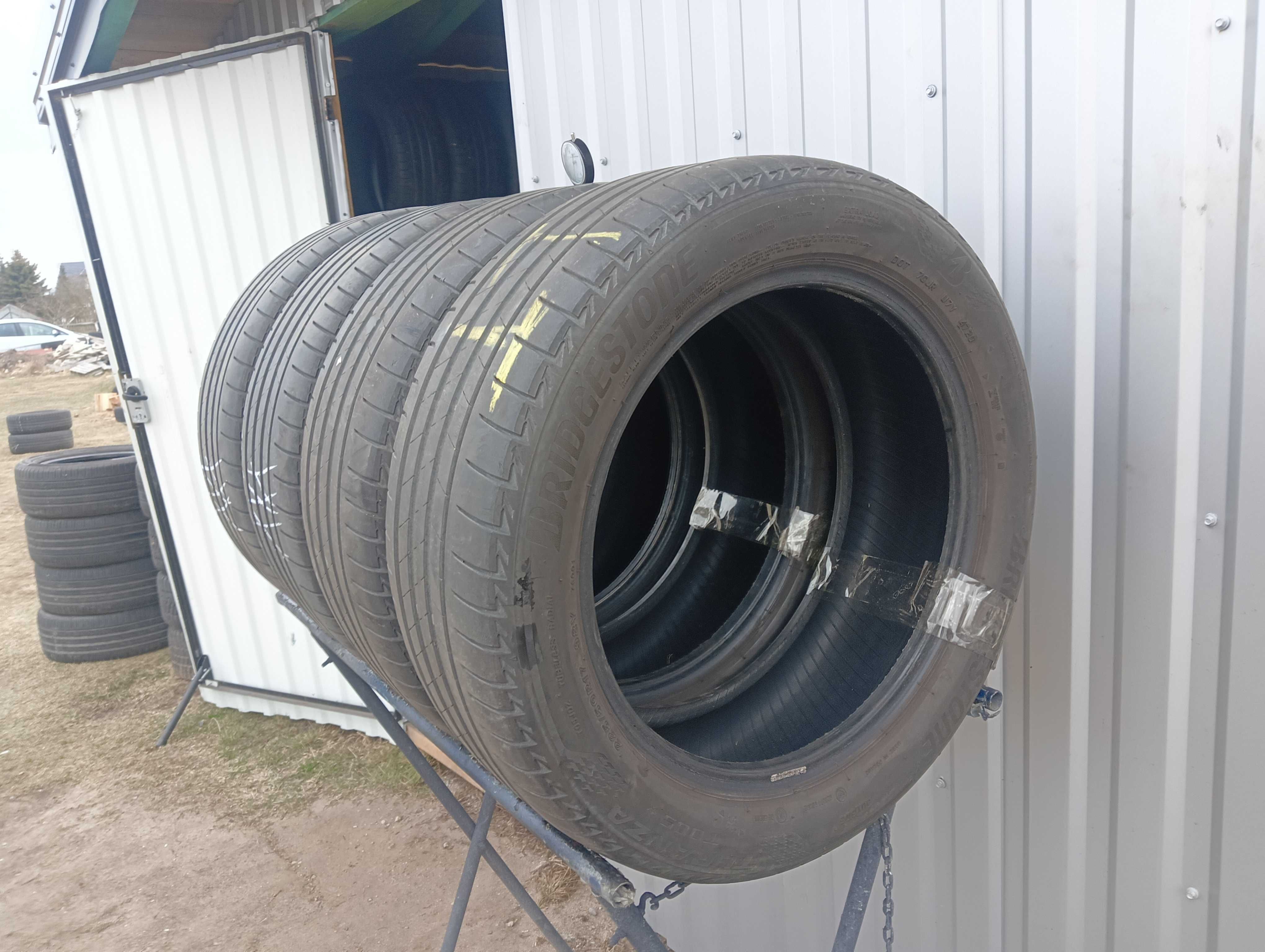 4x opony letnie 225/50r17 BRIGDESTONE 6mm 2021r MONTAŻ