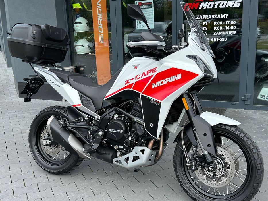 Moto Morini  X Cape 649 ADVENTOURING 04/2023, Kufer GIVI ! Osłona DOSTAWA GRATIS