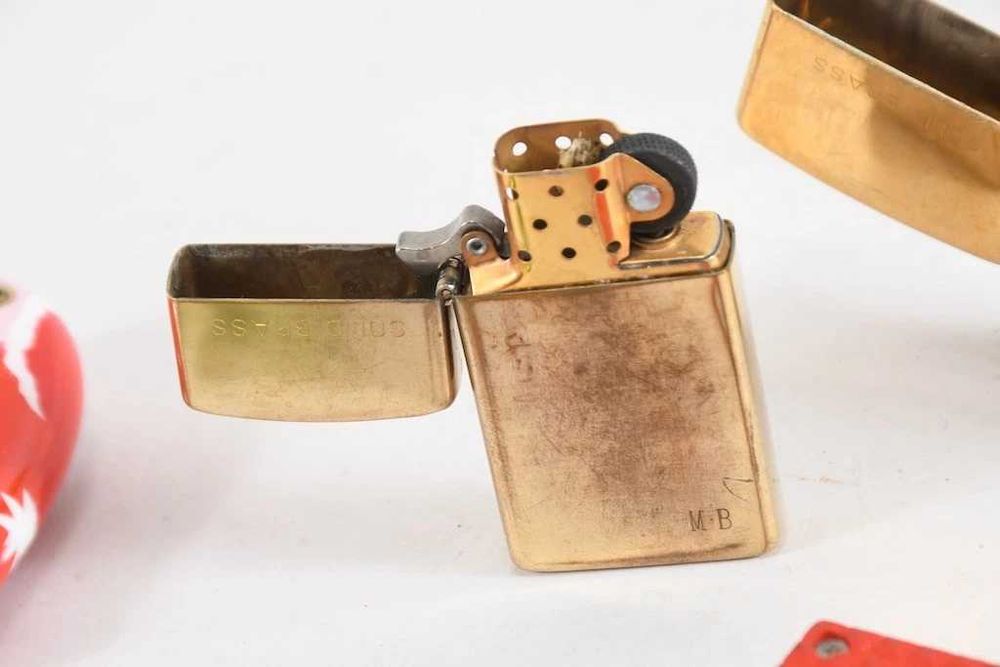 Zapalniczka ZIPPO Solid Brass – oryginał USA, 1994 r., z zachowaną pat