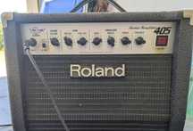 Kit guitarra elétrica + amplificador Roland