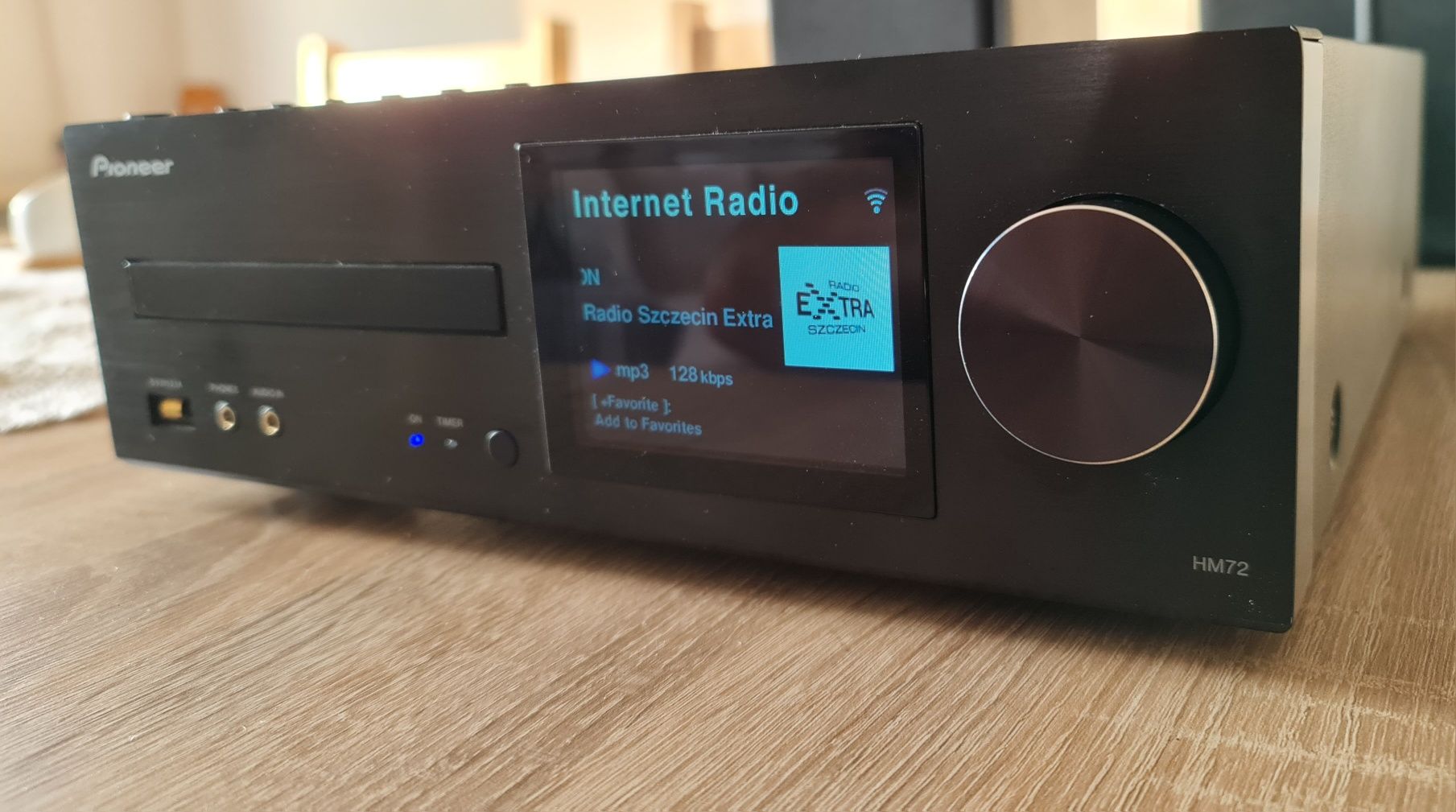 Amplituner sieciowy Pioneer XC-HM72-K  Wifi Bluetoth