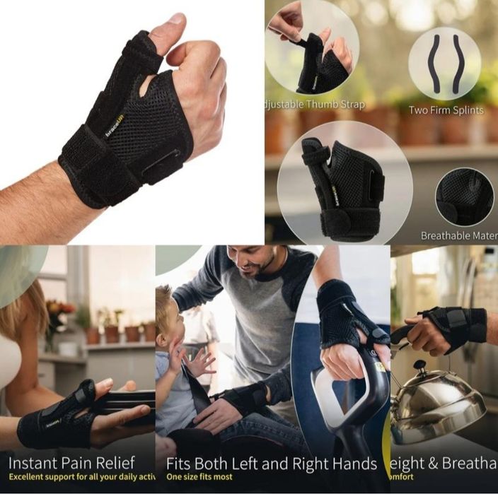 Бандаж для великого пальця BraceUP B491(one size/1 шт)