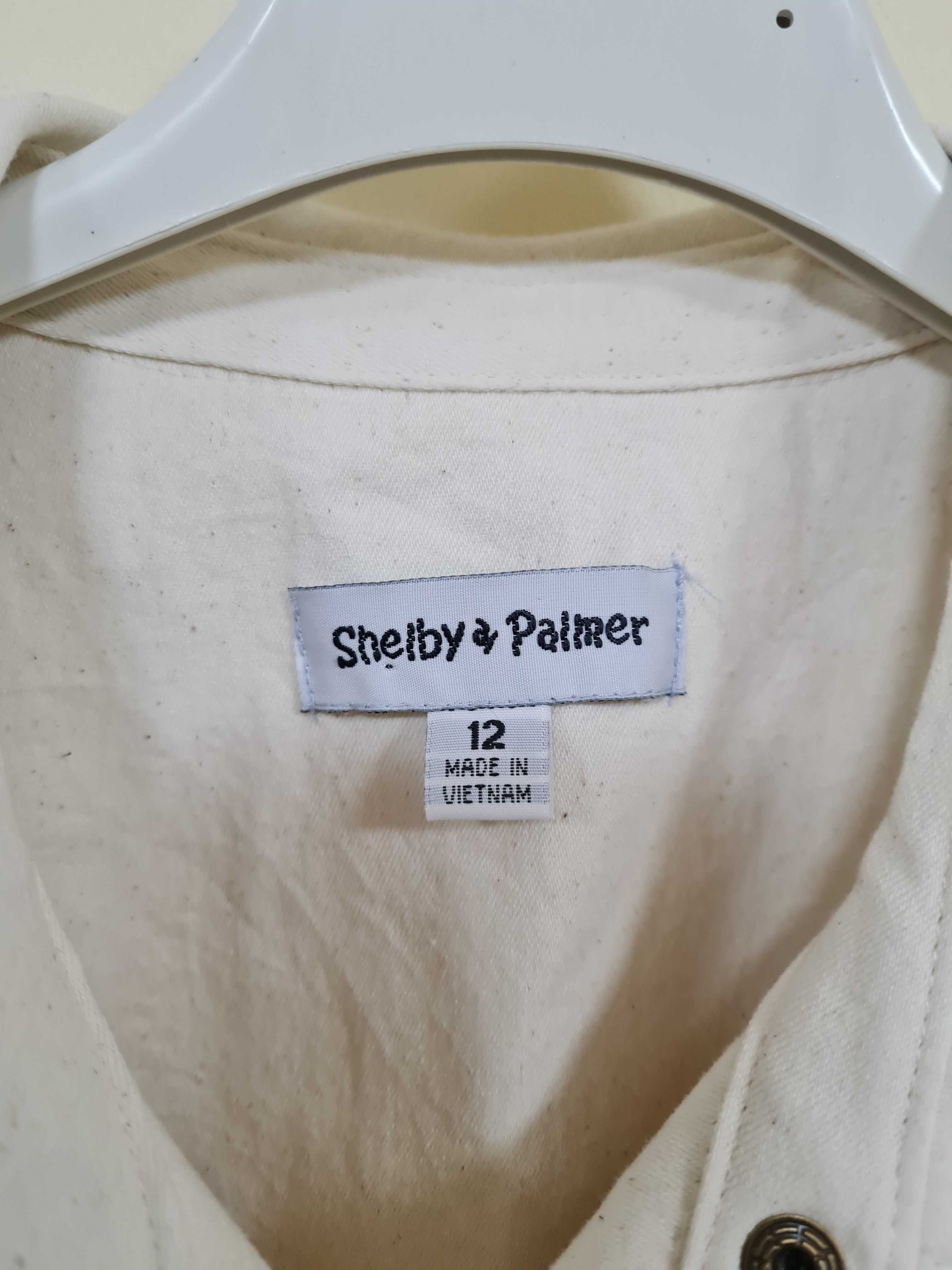 Zachwycająca sukienka Shelby & Palmer w kolorze białym - Rozmiar S!