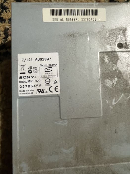 Флоппи дисковод для пк