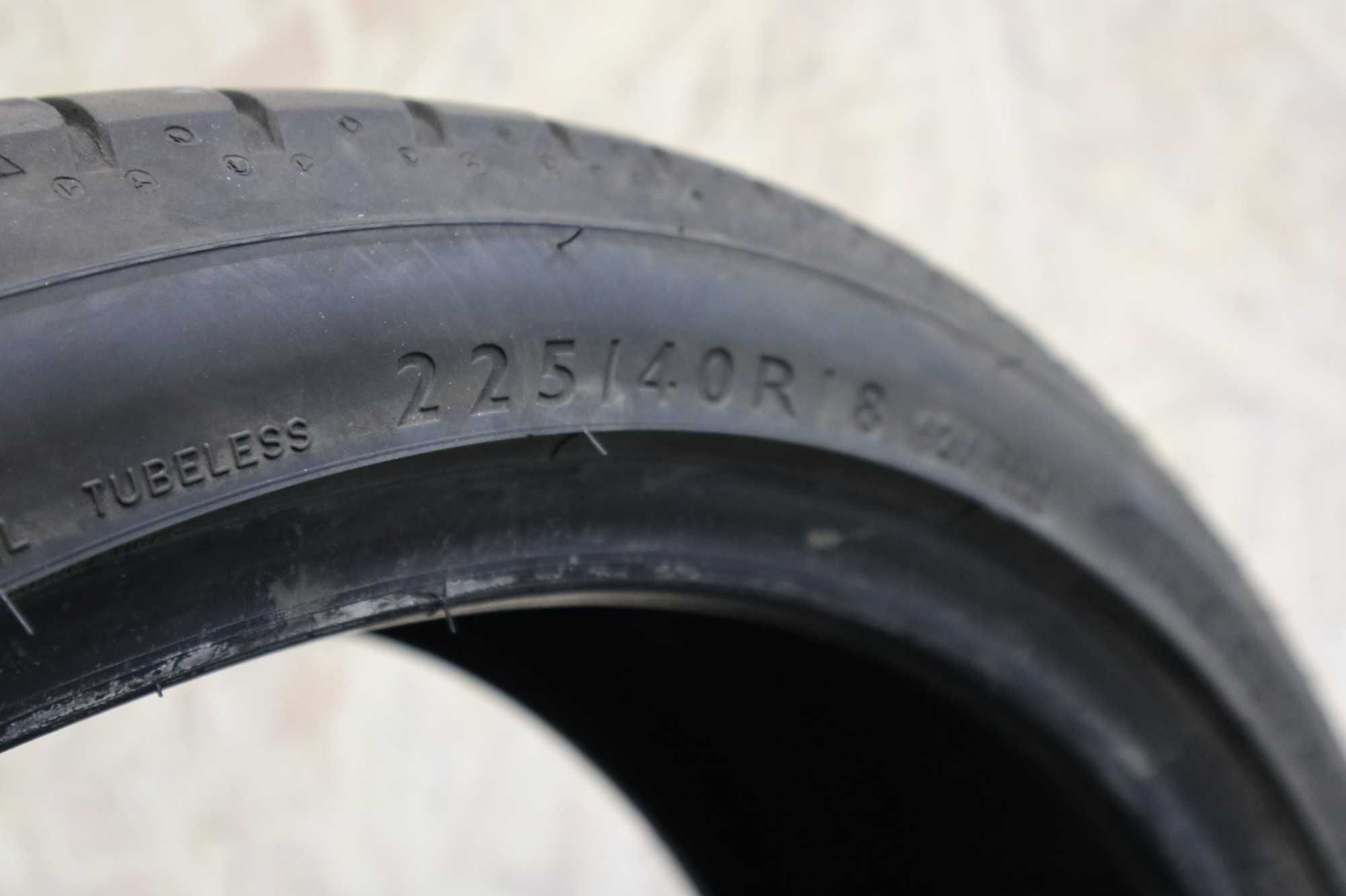 Пара літніх шин Dunlop Sport Maxx RT 225/40 R18 6+ mm 2022