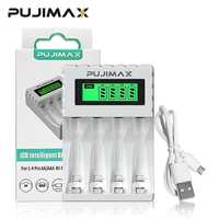 PUJIMAX зарядний пристрій usb smart 4 слоти