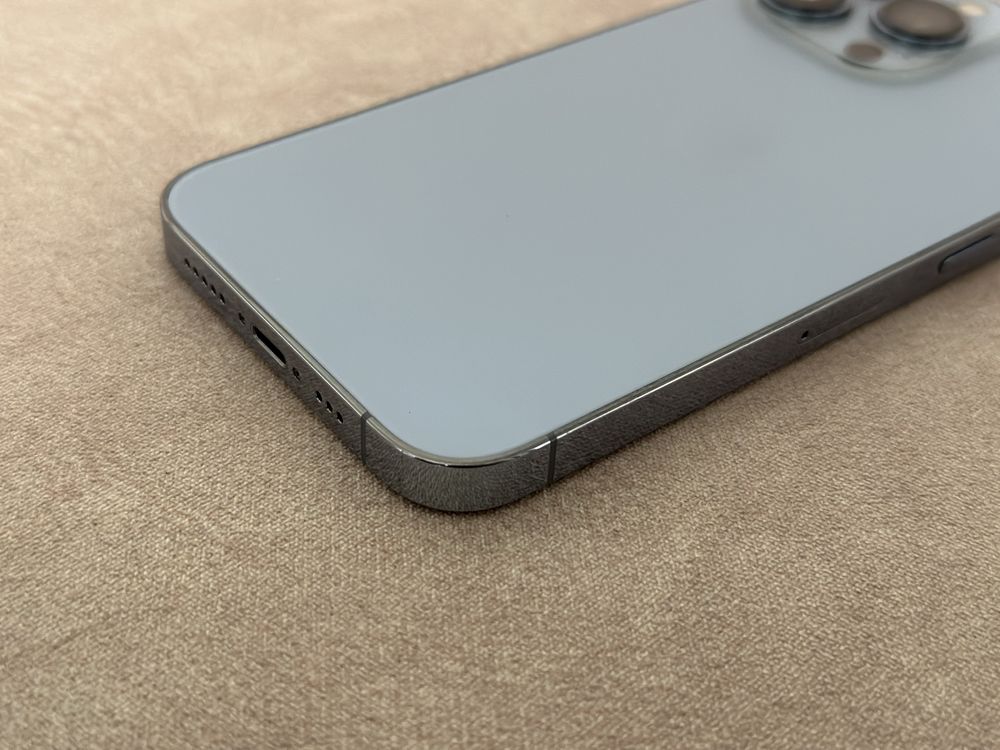 iPhone 13 Pro Błękitny Sierra Blue 128GB Ładny komplet MagSafe bat 94%