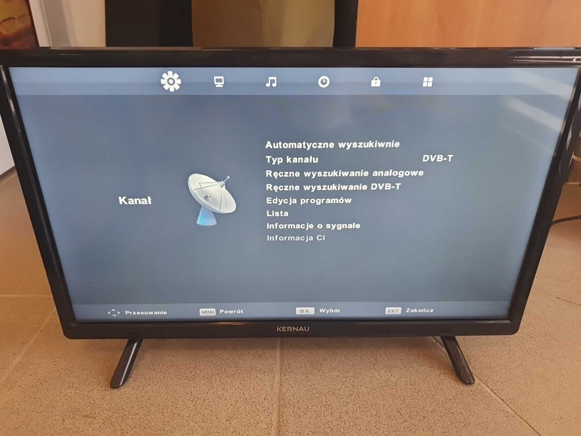 Telewizor Kernau 22' pilot Sk