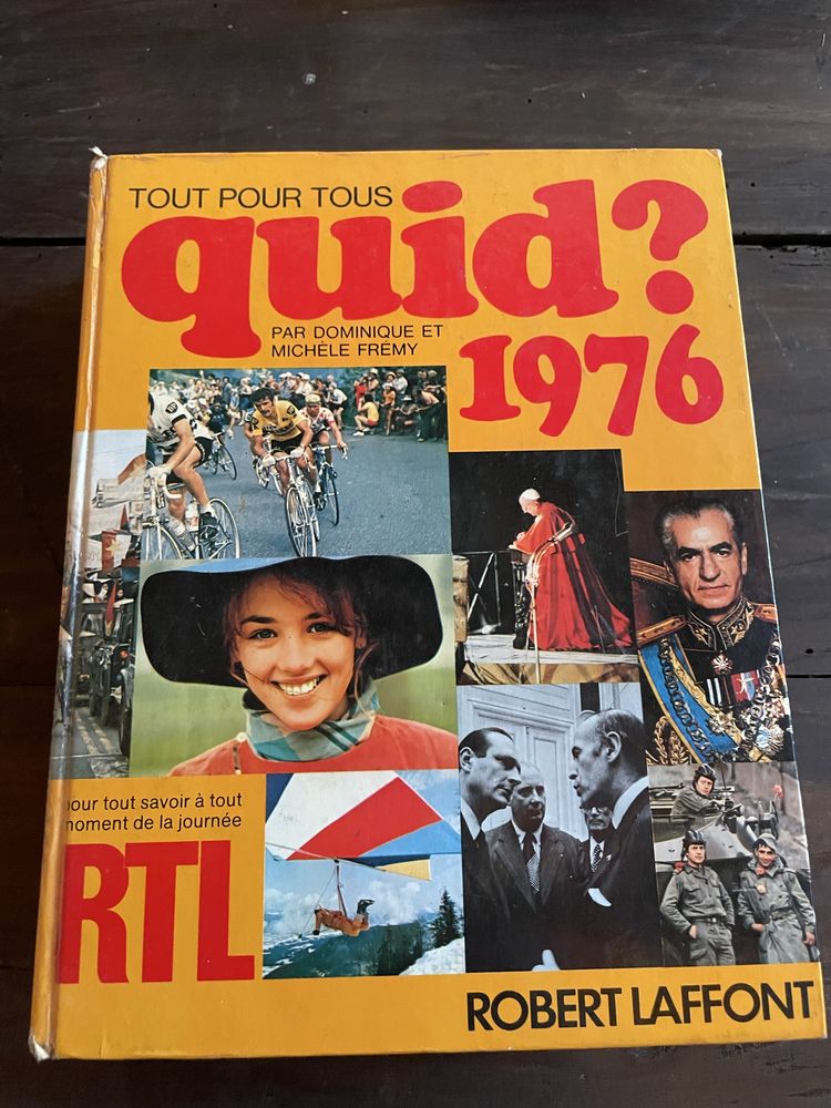 Livro quid 1976 francês