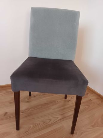 Krzesło tapicerowane po renowacji