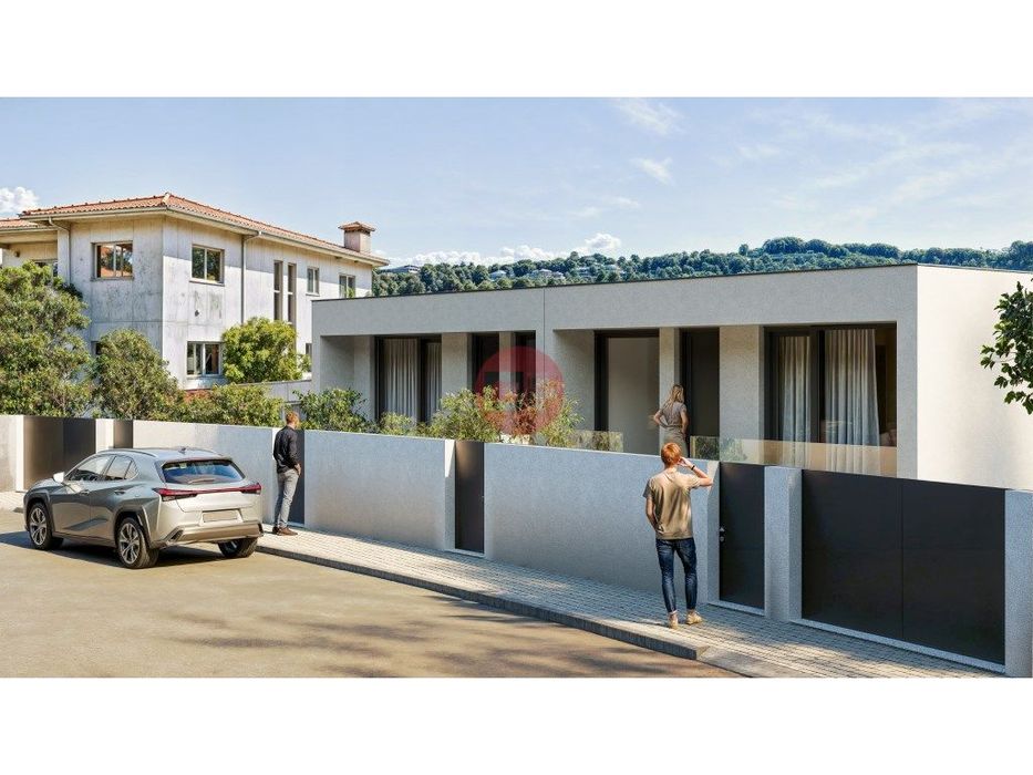 Moradia T3 , em fase de construção em Vizela