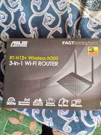 Продаю роутер Asus N12 + 3 in -1 Wi-Fi Router