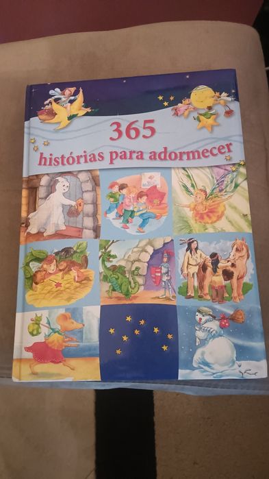 Livro infantil 365 histórias para adormecer
