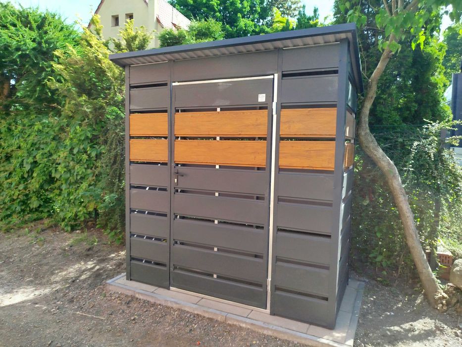 Wiatka Panelowa na Kosze Śmietnikowe