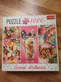 Puzzle 1000 Trefl Świat słodkości