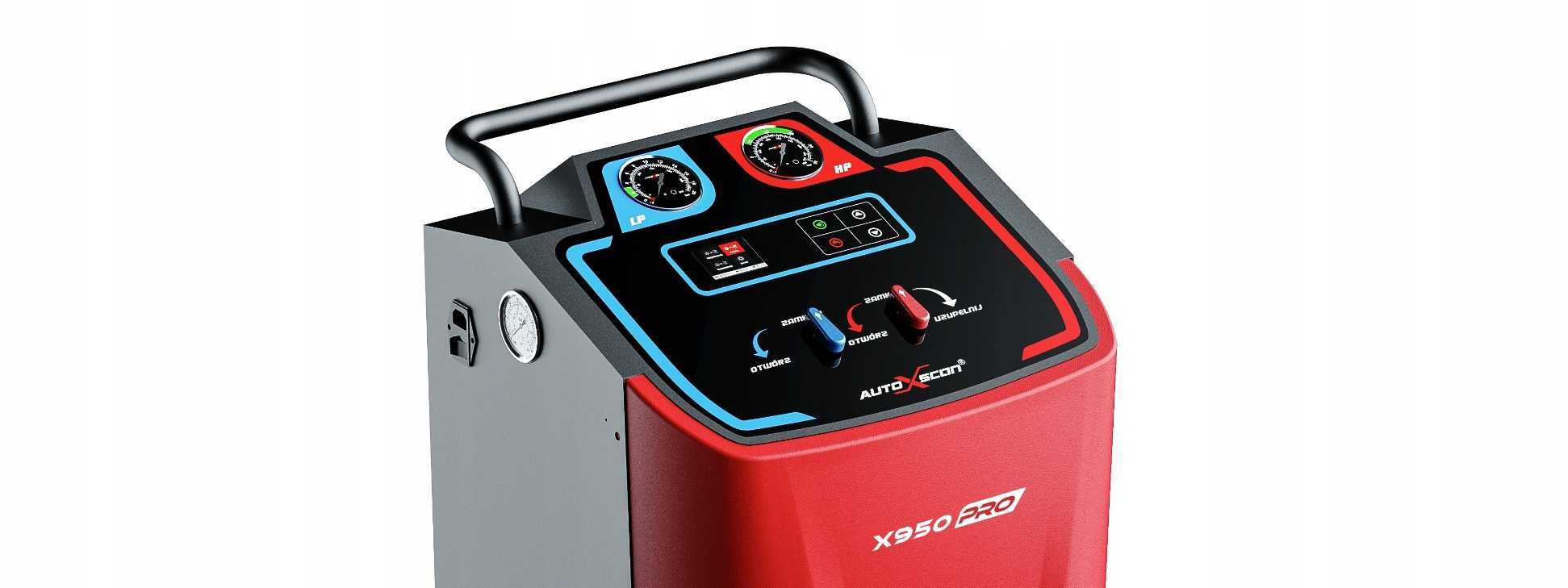 Stacja obsługi klimatyzacji AutoXscan X950PRO NEW PAS GRZEWCZY