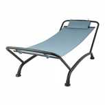 Leżak ogrodowy Hamak na stelażu łóżko wygodne 240x90cm do 120kg! duzy