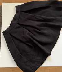 Czarna spódnica rozkloszowana rozmiar S