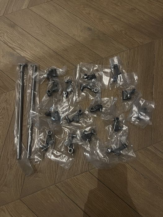 Komplet nowych dźwigienek z popychaczami,osiami do silnikow VW 2.0tdi