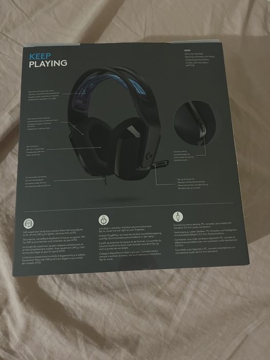 sluchawki przewodowe logitech g335