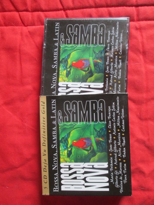 Box 5 CDs Bossa Nova Samba & Latin, nova