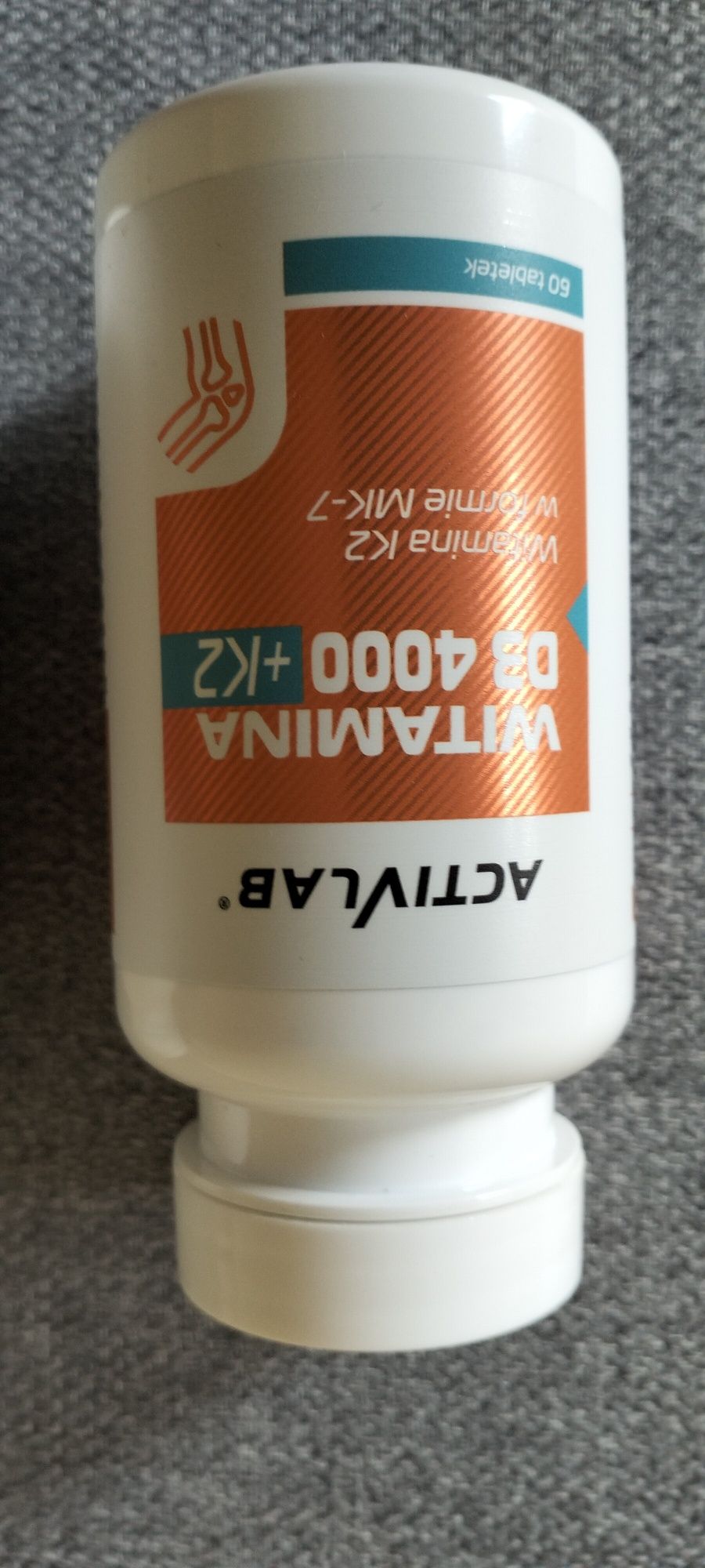 Activlab witamina D3 4000 + k2 60 2 opakowania 120 tabl waż 04.2027
