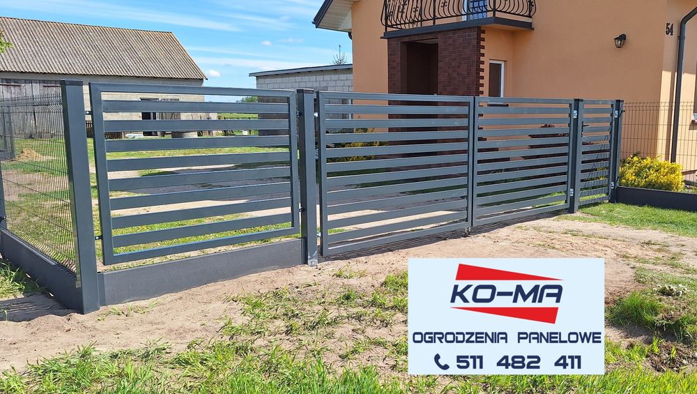 Ogrodzenie panelowe* MONTAŻ* transport HDS