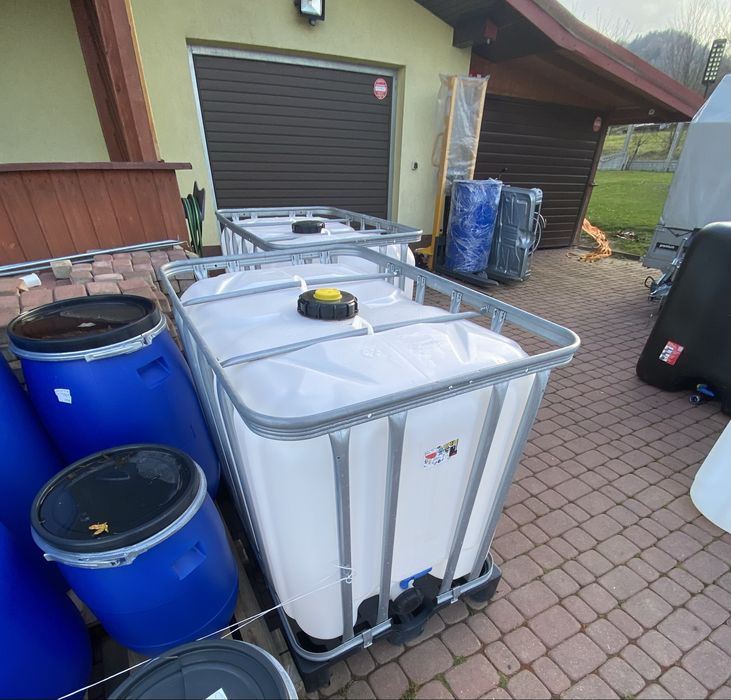 Zbiornik 600l  , Beczka, Mauzer , Paletopojemnik , Kańka Faktura Vat