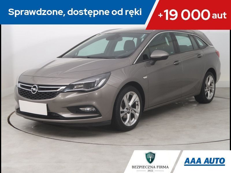 Opel Astra 1.4 T Sport , Salon Polska, Klimatronic, Tempomat, Parktronic