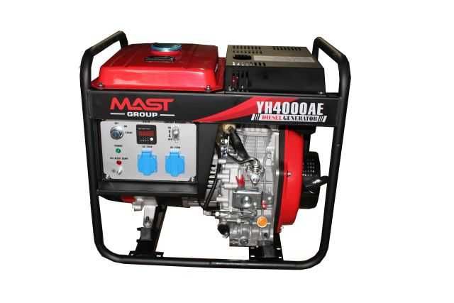 Дизельний генератор MAST GROUP YH4000AE Безкоштовна доставка!