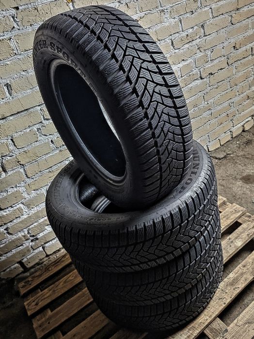 Зимові 215/60r16 Dunlop | 8mm | 2022 | Преміум шини | Як нові/Ідеальні