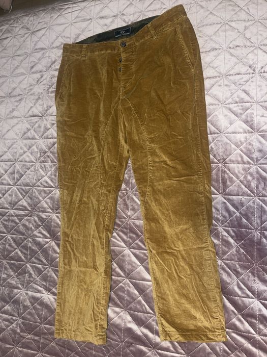 Spodnie męskie brązowe Zara roz 42