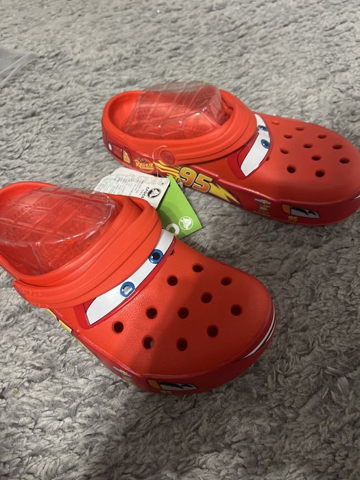 Klapki crocs mcqueen nowe nie uzywane