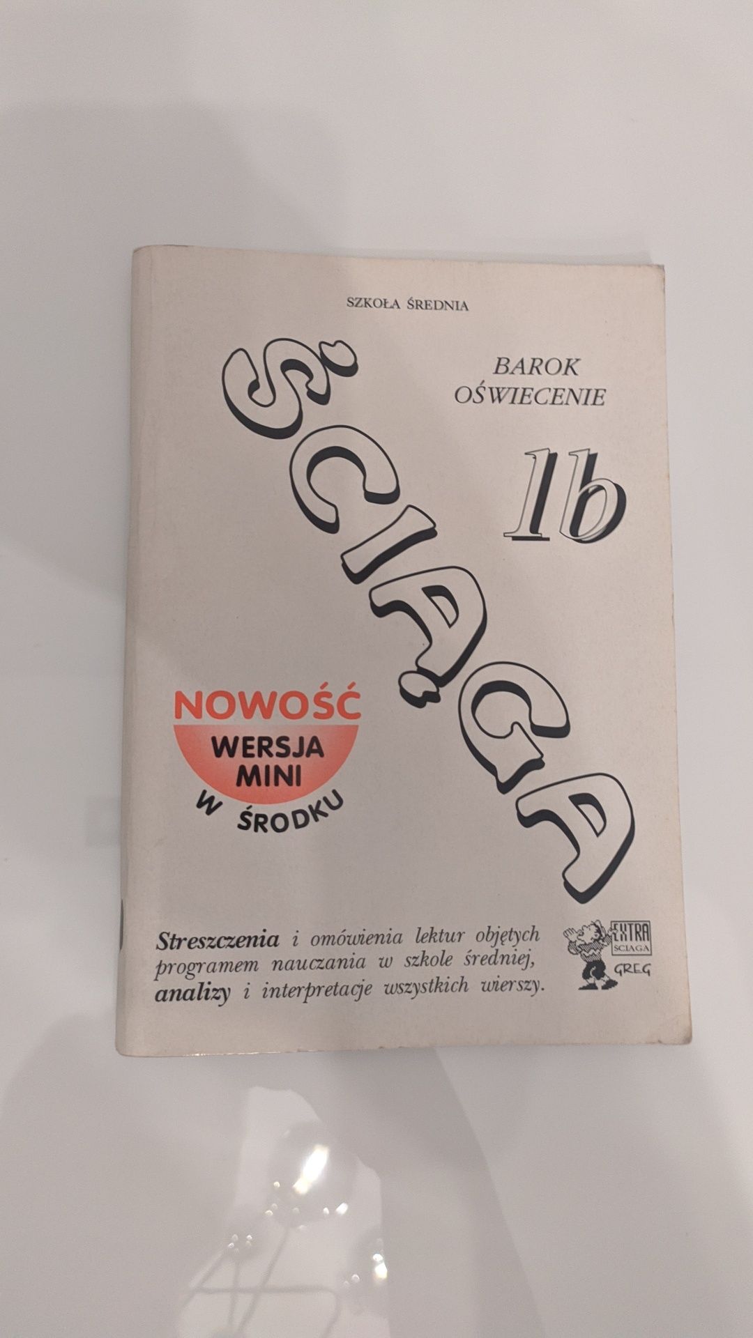 Barok Oświecenie D. Piietrzyk seria Ściąga