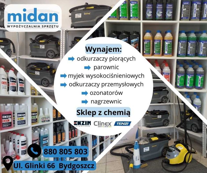 Wynajem Odkurzaczy Piorących Karcher Wypożyczalnia Sprzętu Midan