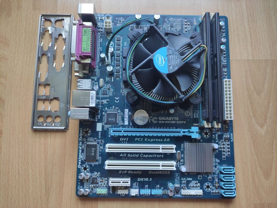 Płyta Gigabyte + Core i5 + 8GB RAM