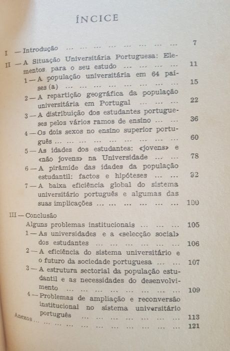 A. Sedas Nunes - A situação Universitária Portuguesa