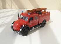 Minichamps 3x Magirus Deutz straż pożarna Dusseldorf
