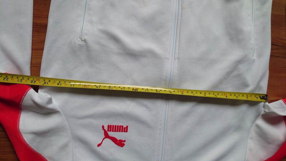 Bluza Męska Puma Tokyo Social Club Na zamek Biała