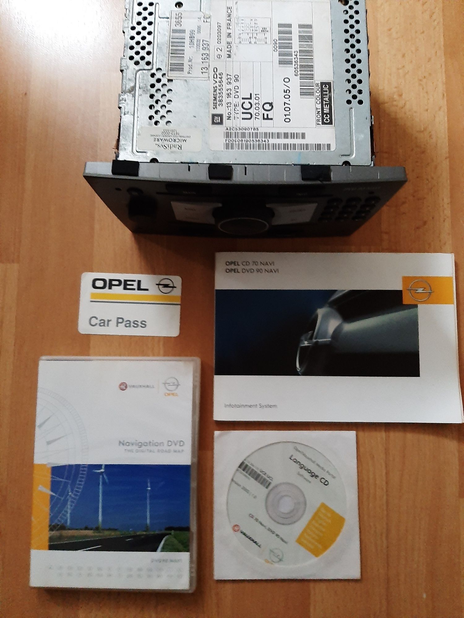 Opel DVD 90 NAVI