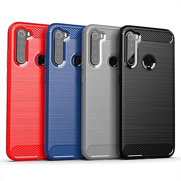 Etui pancerne + szkło do Xiaomi Redmi Note 8 / 8T czarny