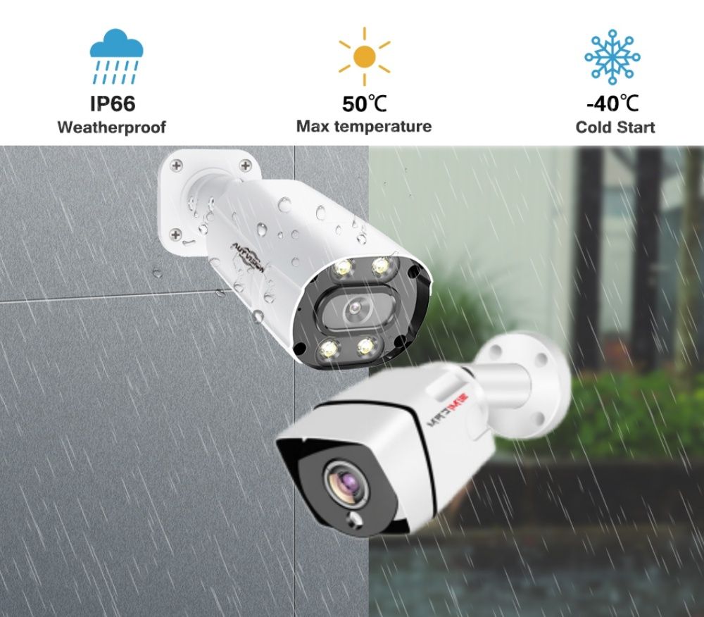 4 mp / 5 mp Poe ip камера відеоспостереження Xmeye onvif  iCSee