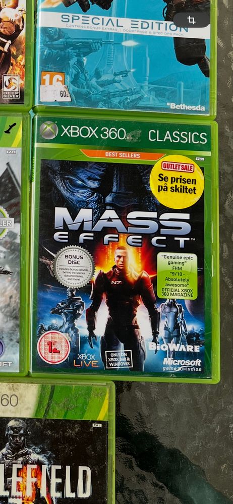 Продам игру на Xbox 360 Mass Effect