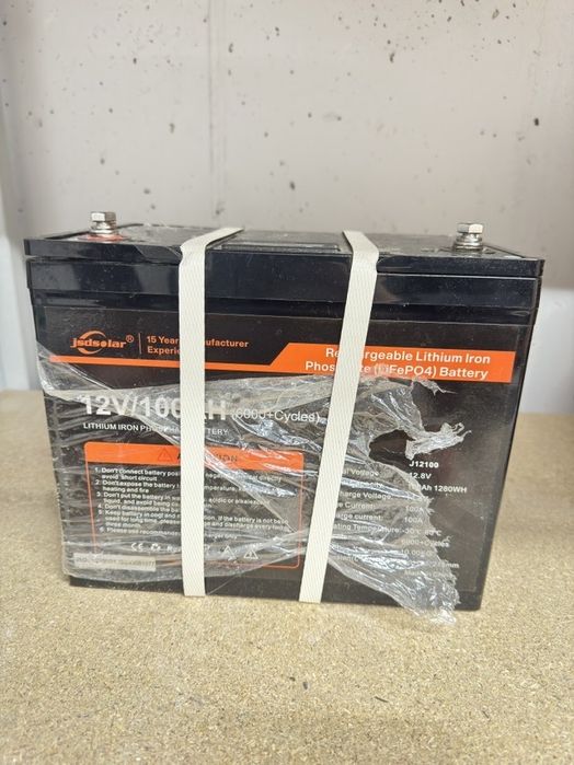 Акумулятор LIfePO4 100ah  + інвертор 2200