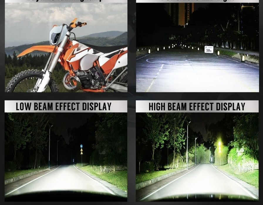 Reflektor LED  exc enduro